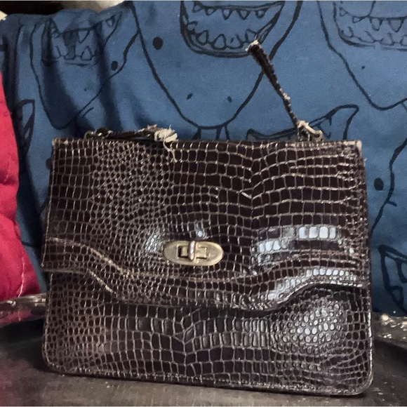 🐊Genuine ChanelAlligator 1930-40s Handbag!W/Certificate of Authenticity🐊 - Picture 6 of 16